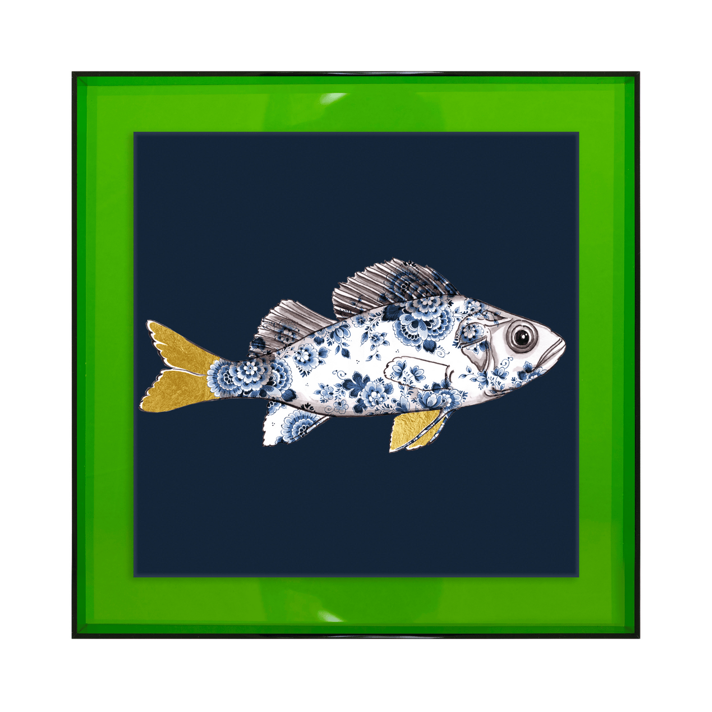 Funky Fish Baars Blauw