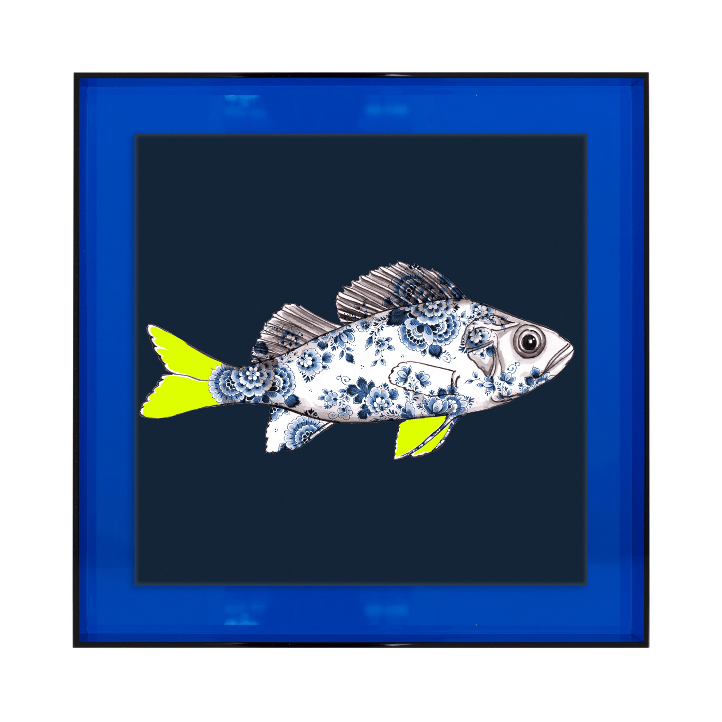 Funky Fish Baars Blauw