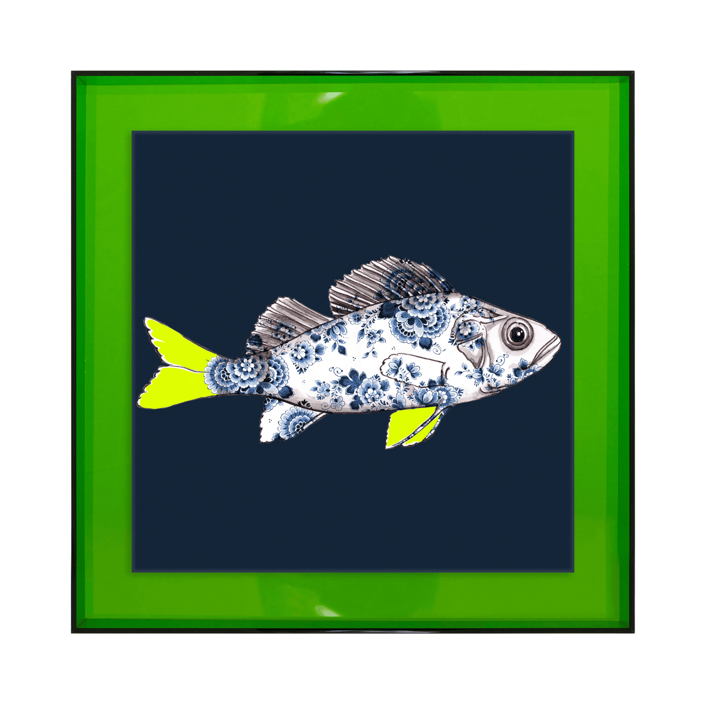 Funky Fish Baars Blauw