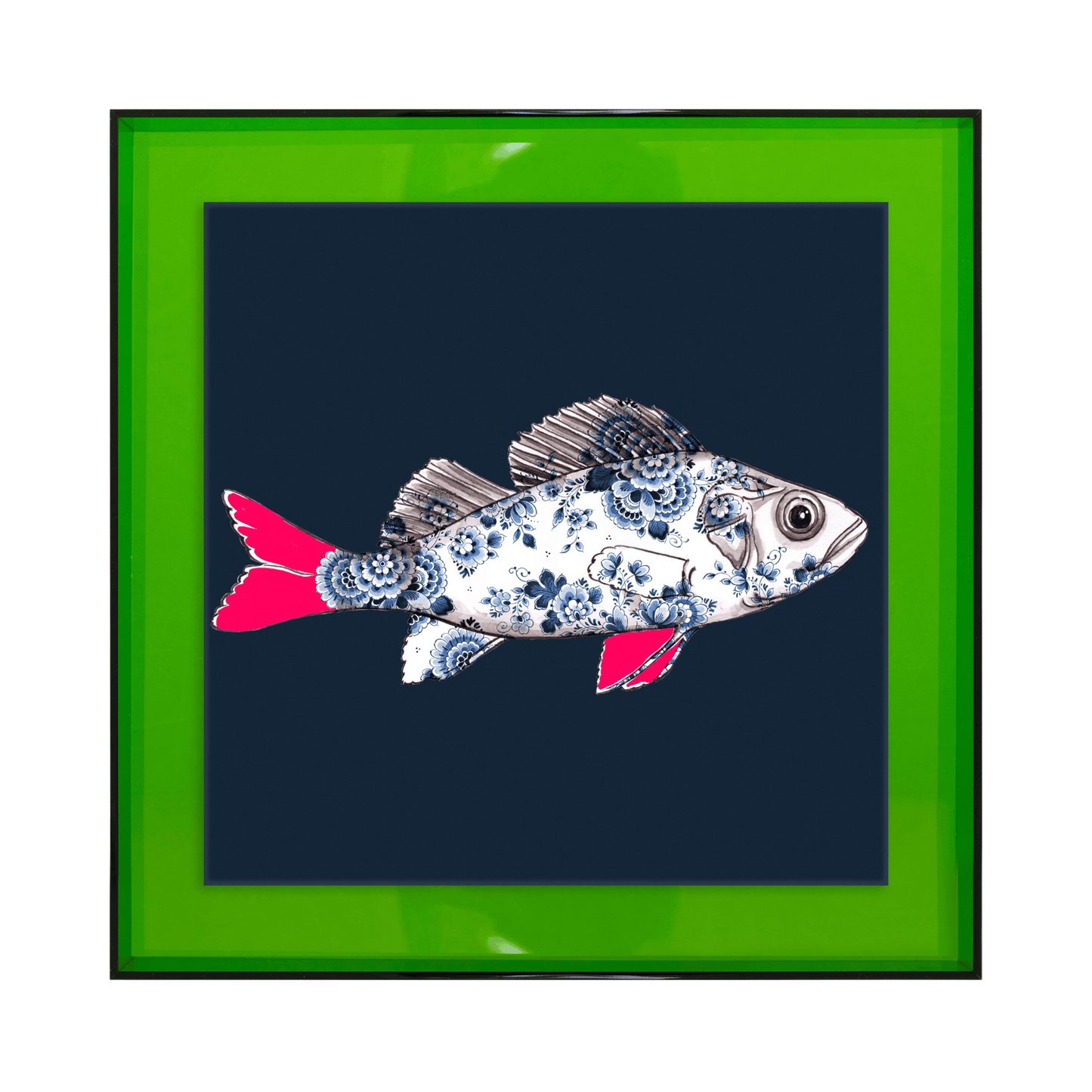 Funky Fish Baars Blauw