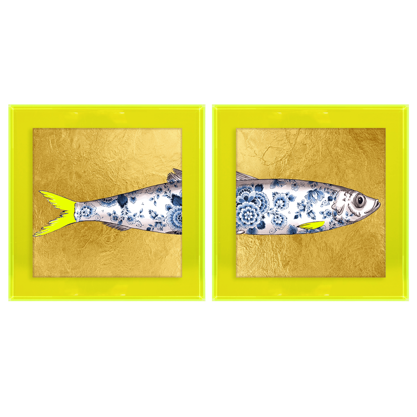 Funky Fish Haring Goud tweeluik