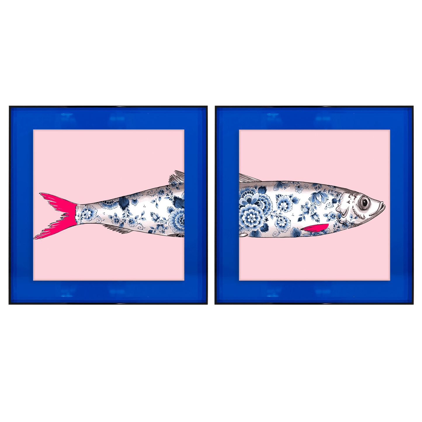 Funky Fish Haring Roze tweeluik