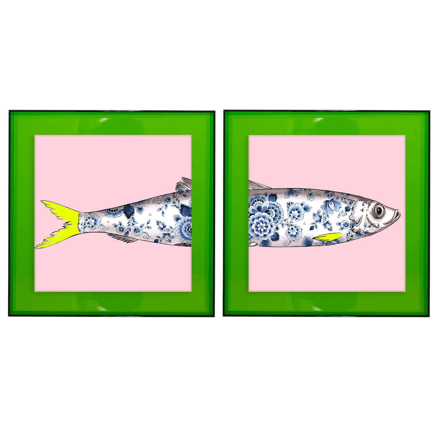 Funky Fish Haring Roze tweeluik