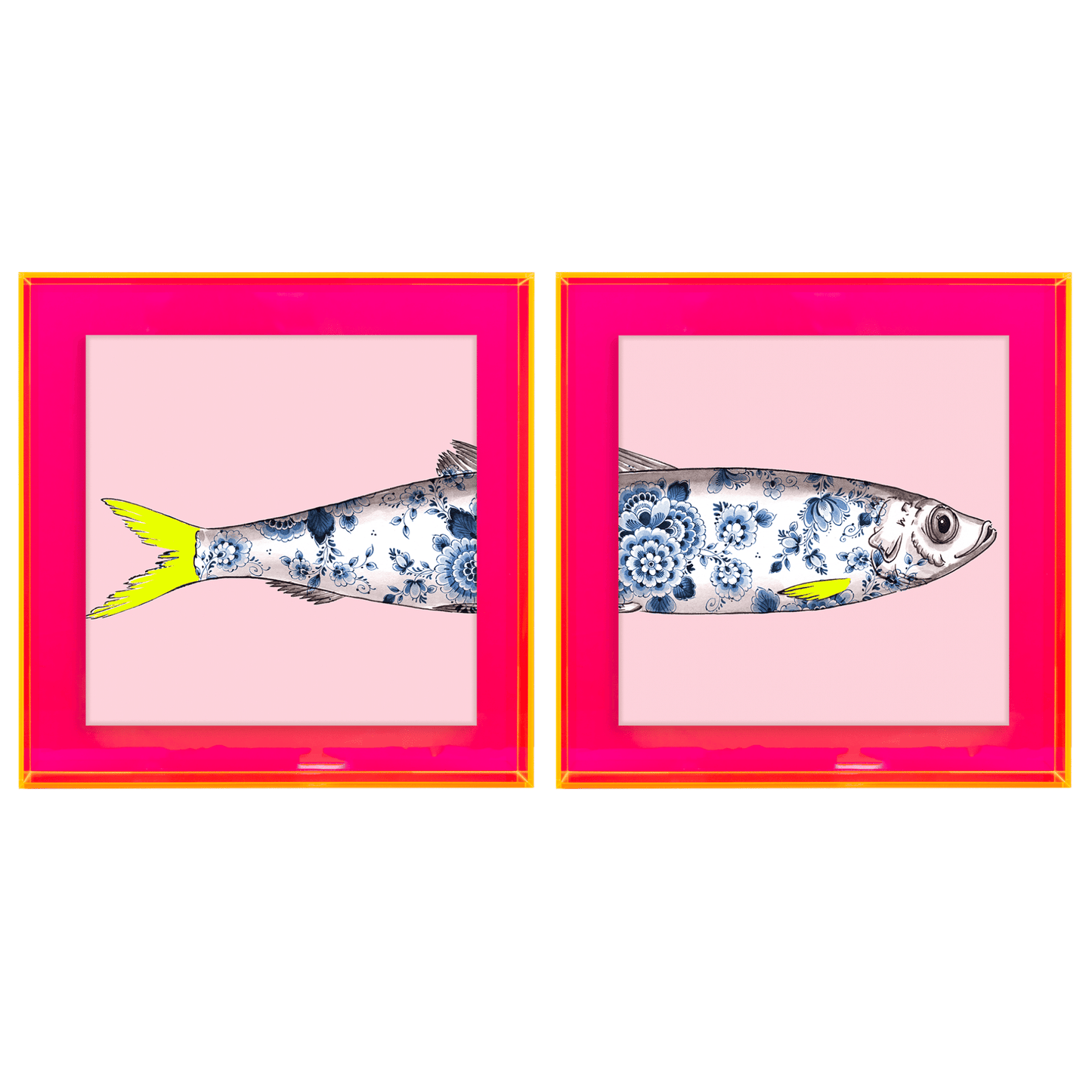 Funky Fish Haring Roze tweeluik