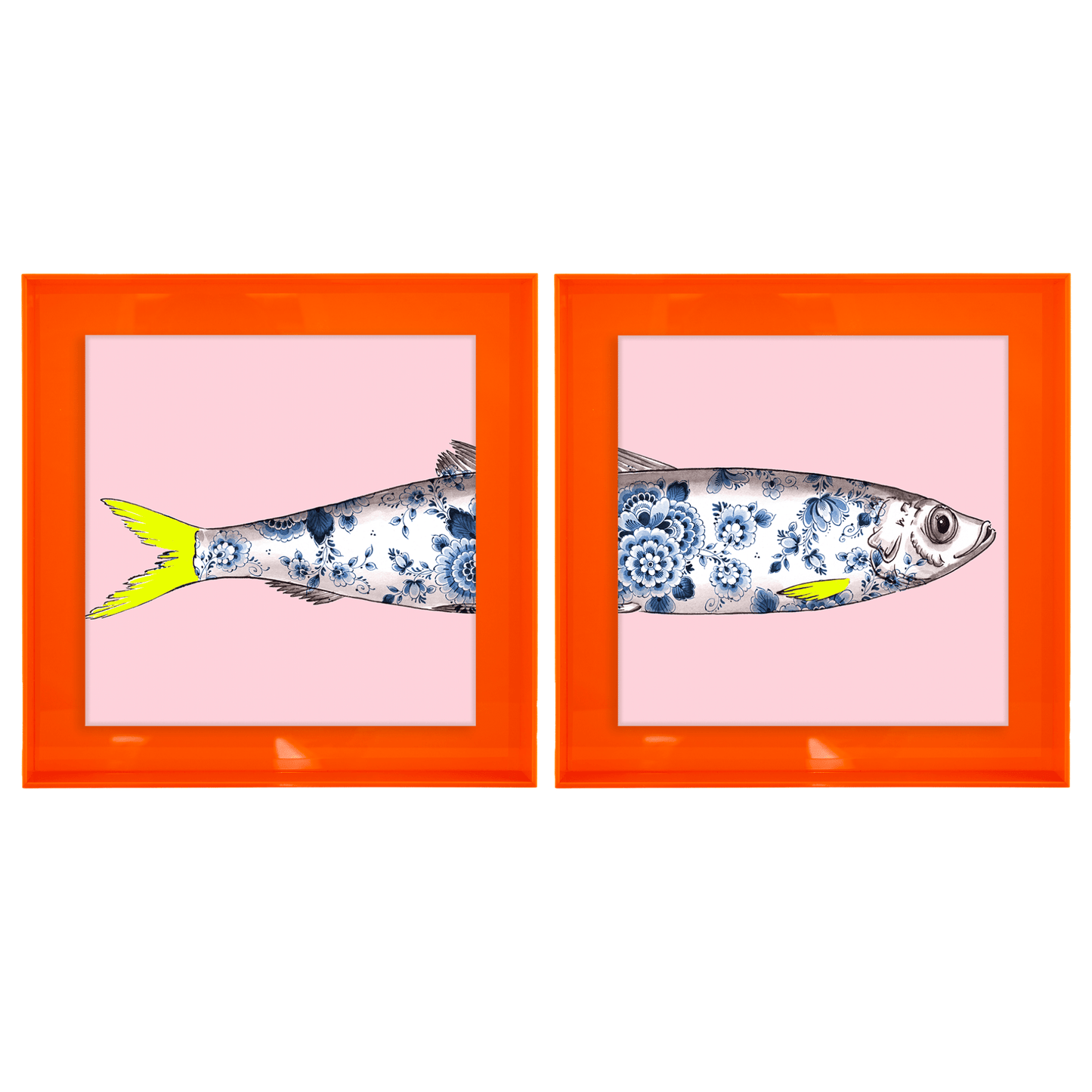 Funky Fish Haring Roze tweeluik