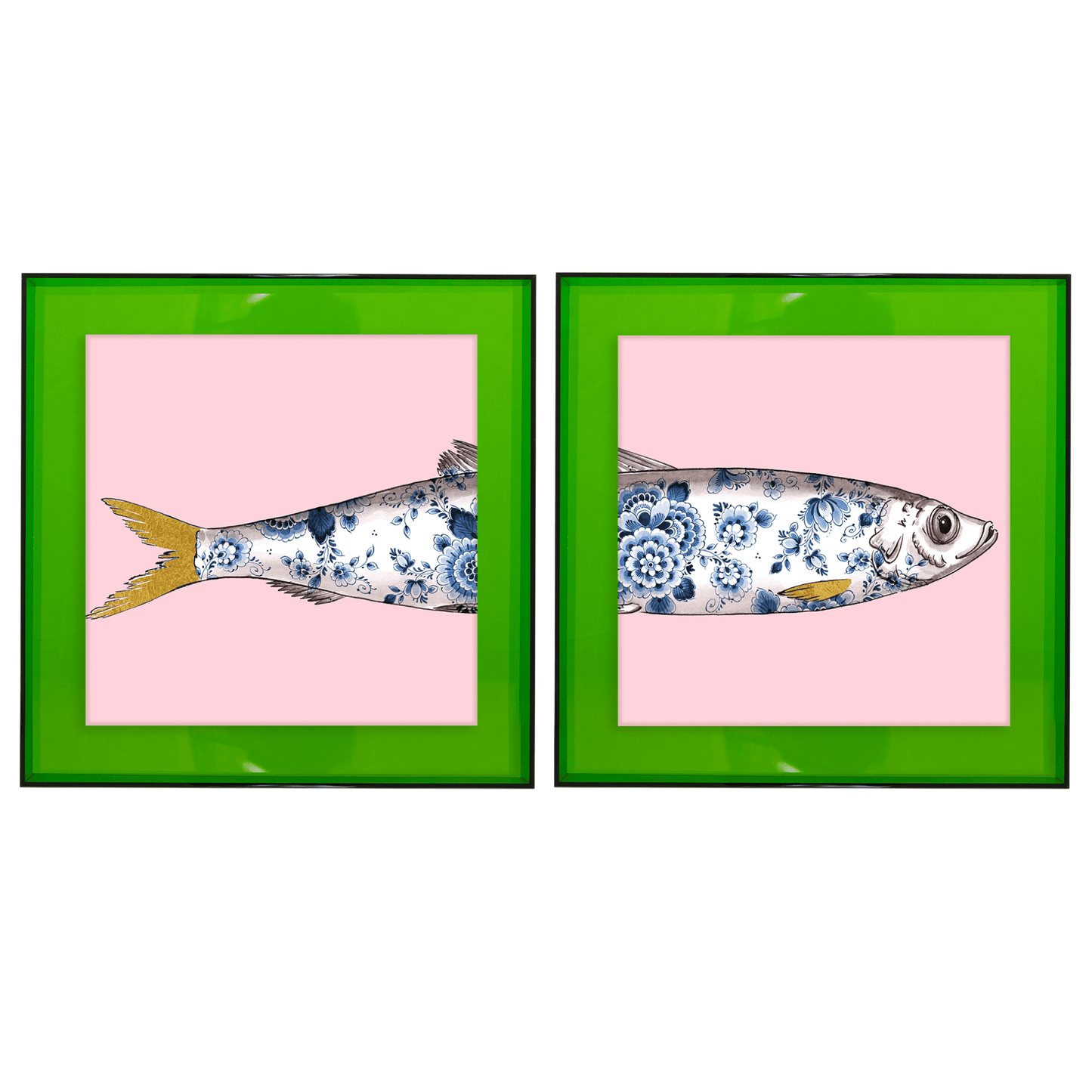 Funky Fish Haring Roze tweeluik