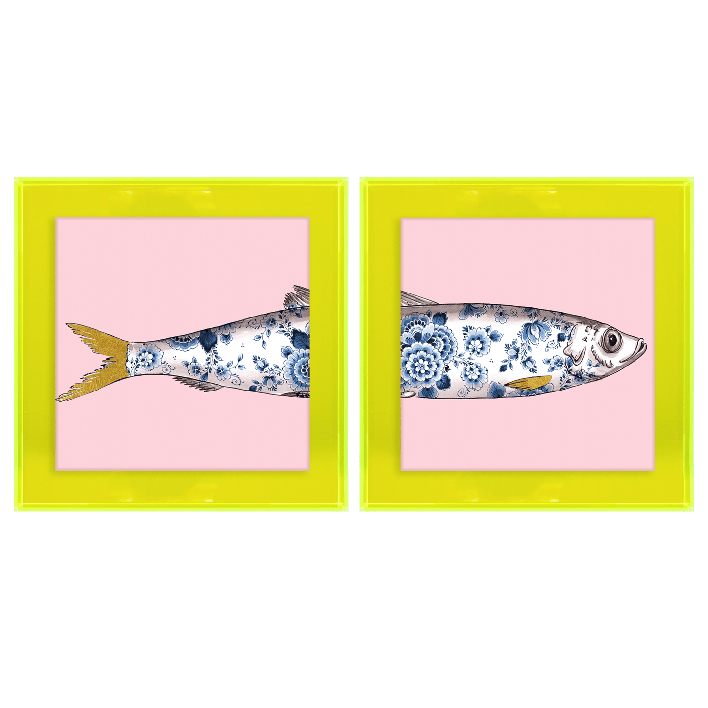Funky Fish Haring Roze tweeluik