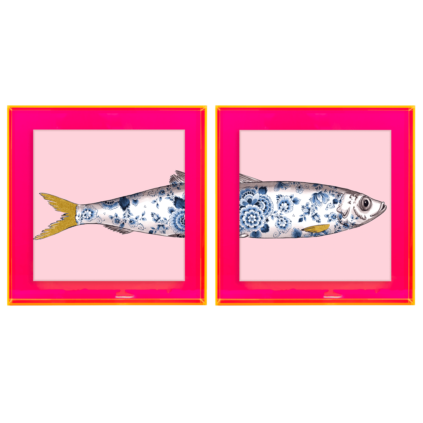 Funky Fish Haring Roze tweeluik