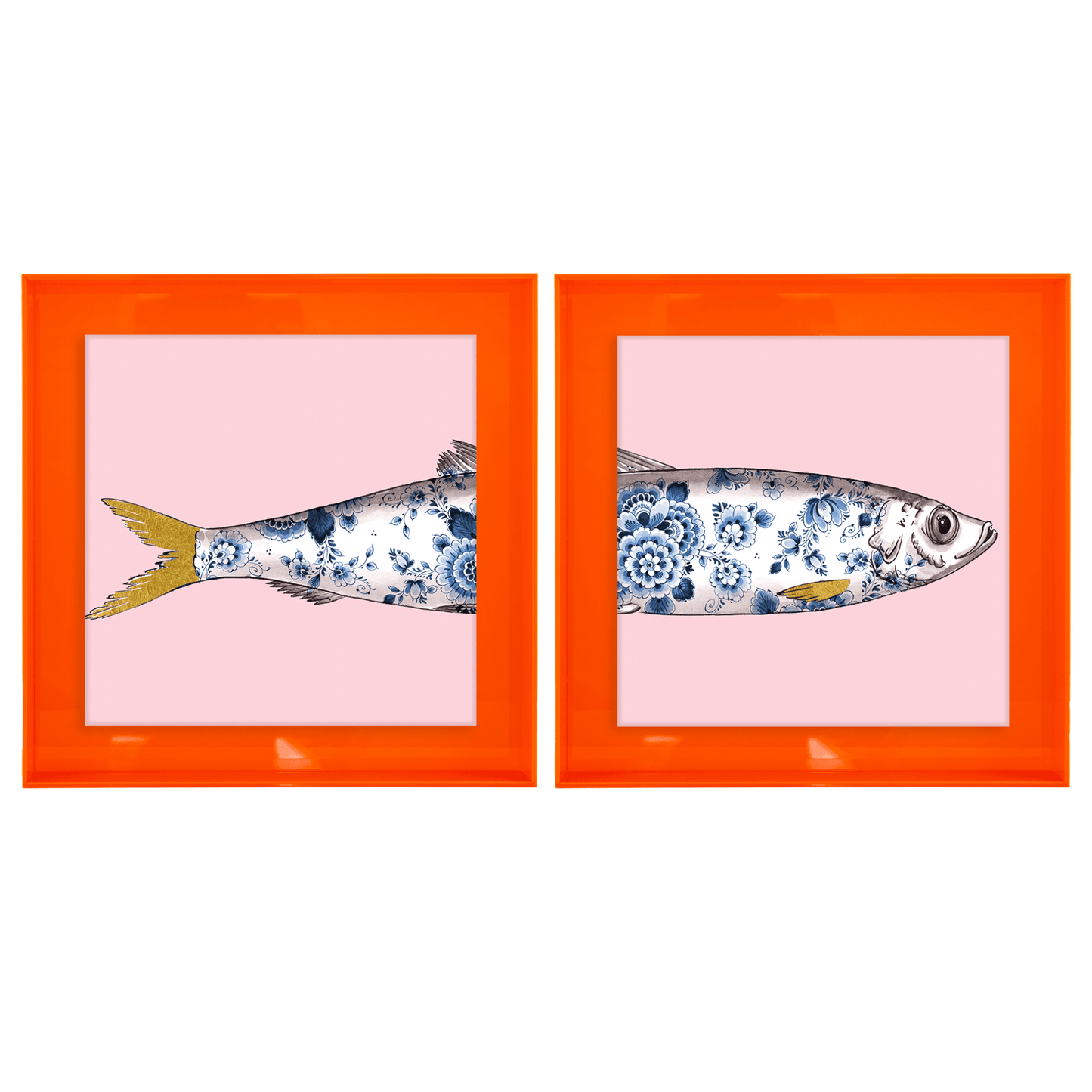 Funky Fish Haring Roze tweeluik