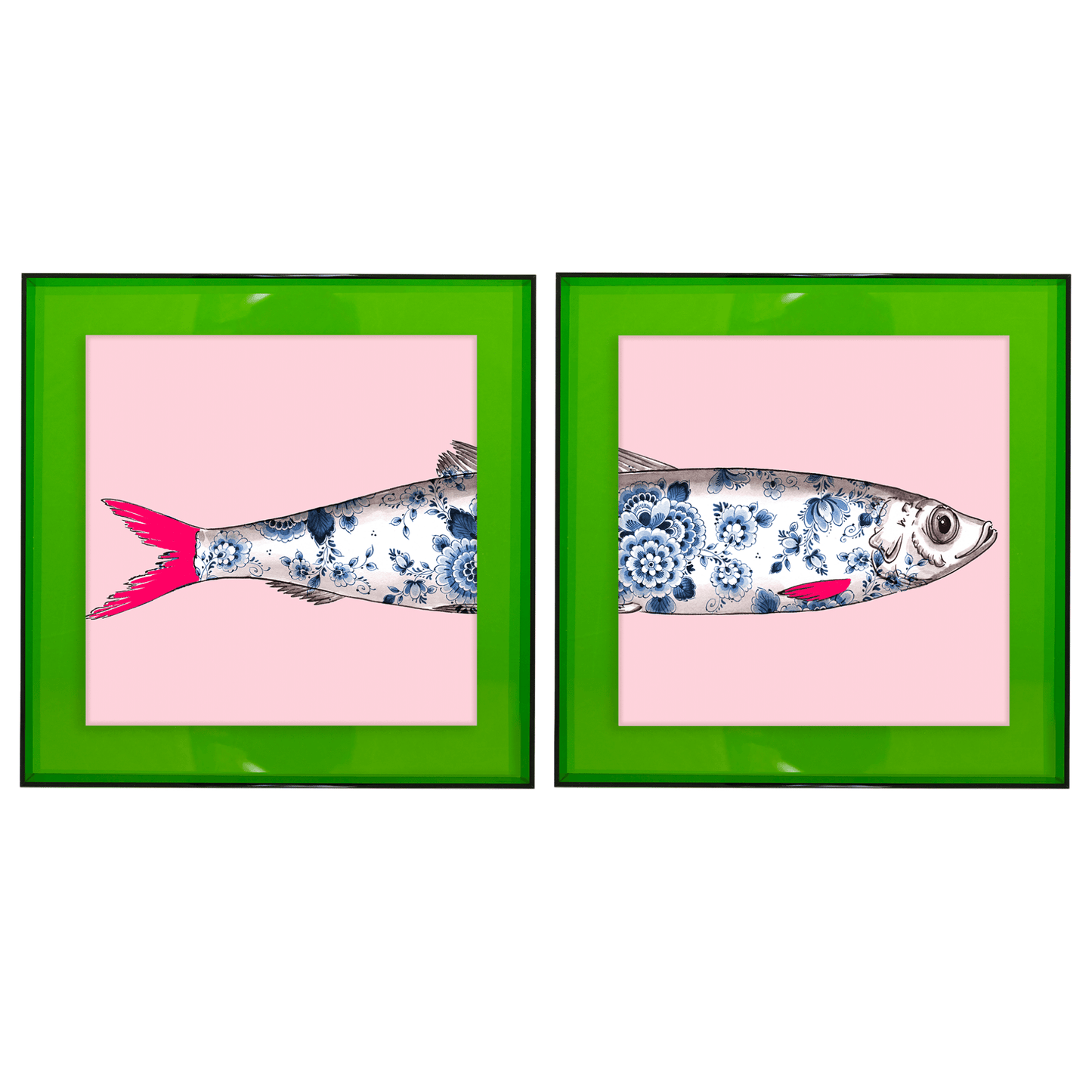Funky Fish Haring Roze tweeluik
