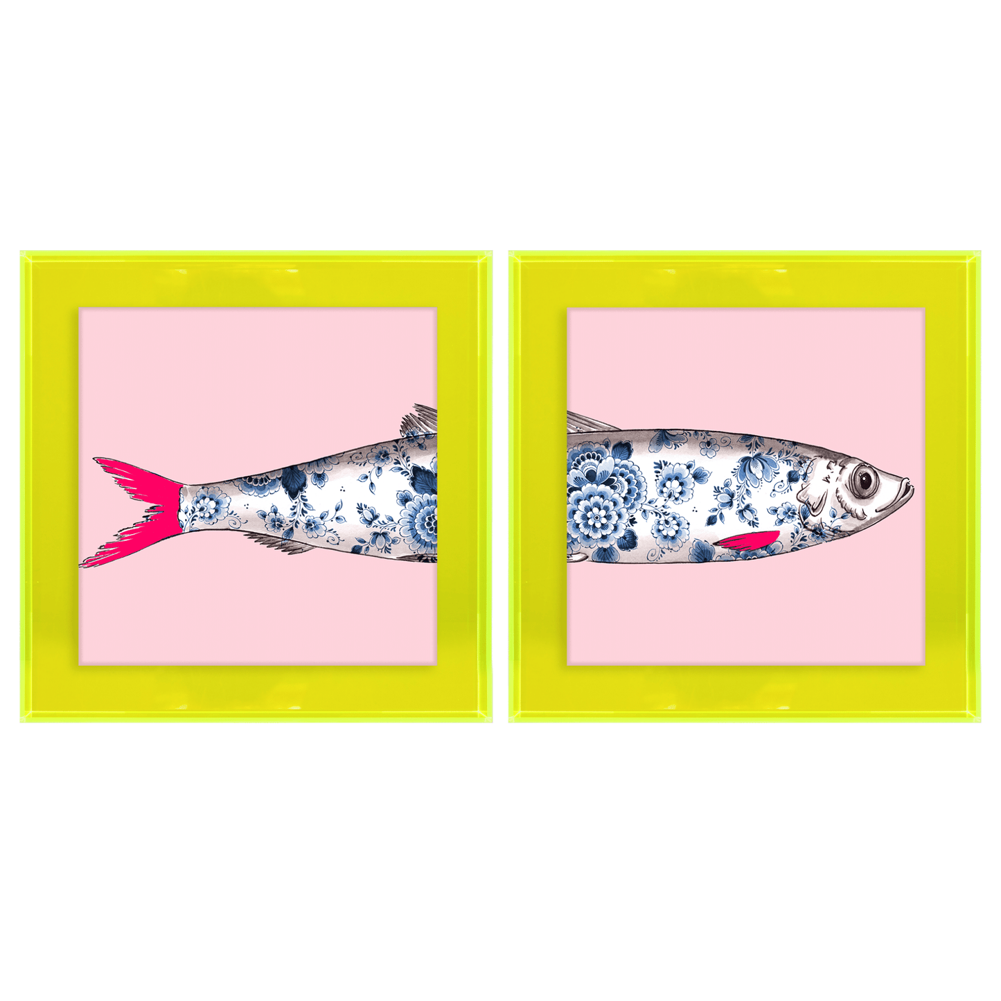 Funky Fish Haring Roze tweeluik