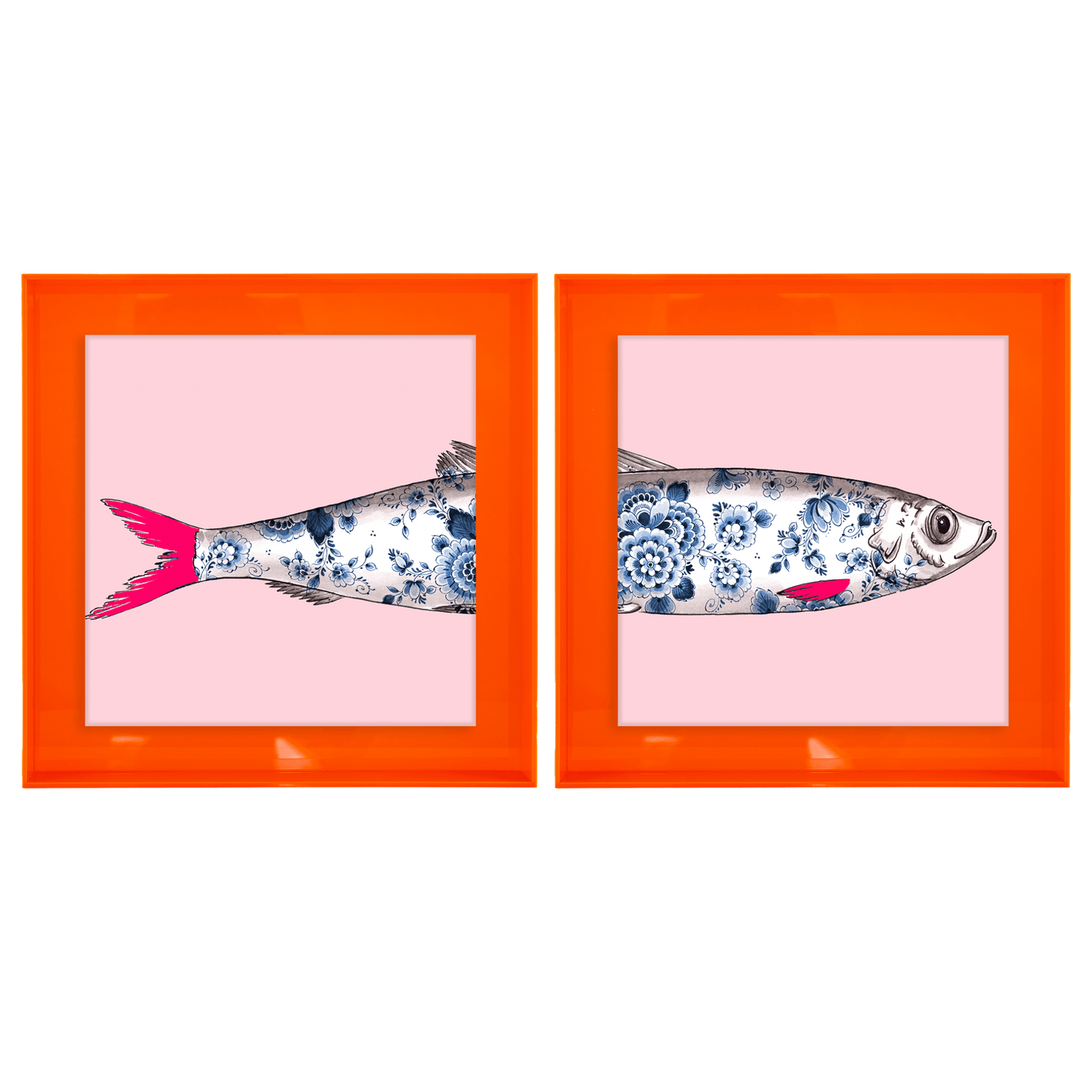 Funky Fish Haring Roze tweeluik