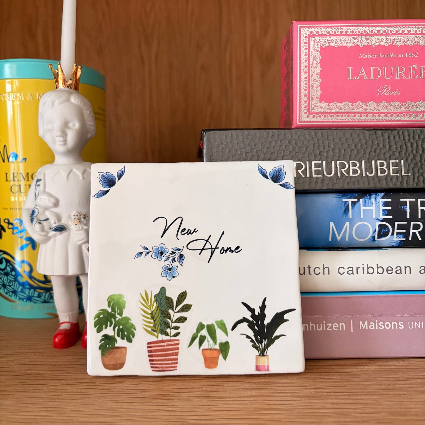 DIY tegel met lijstje Nieuw Huis