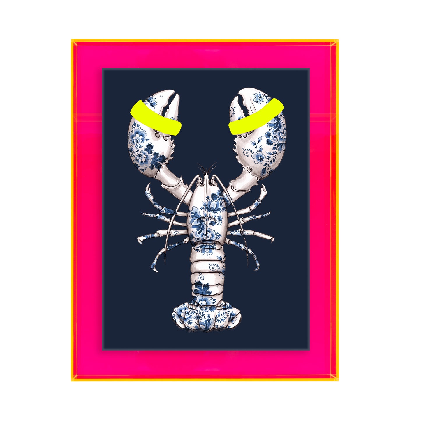 Funky Fish Kreeft blauw