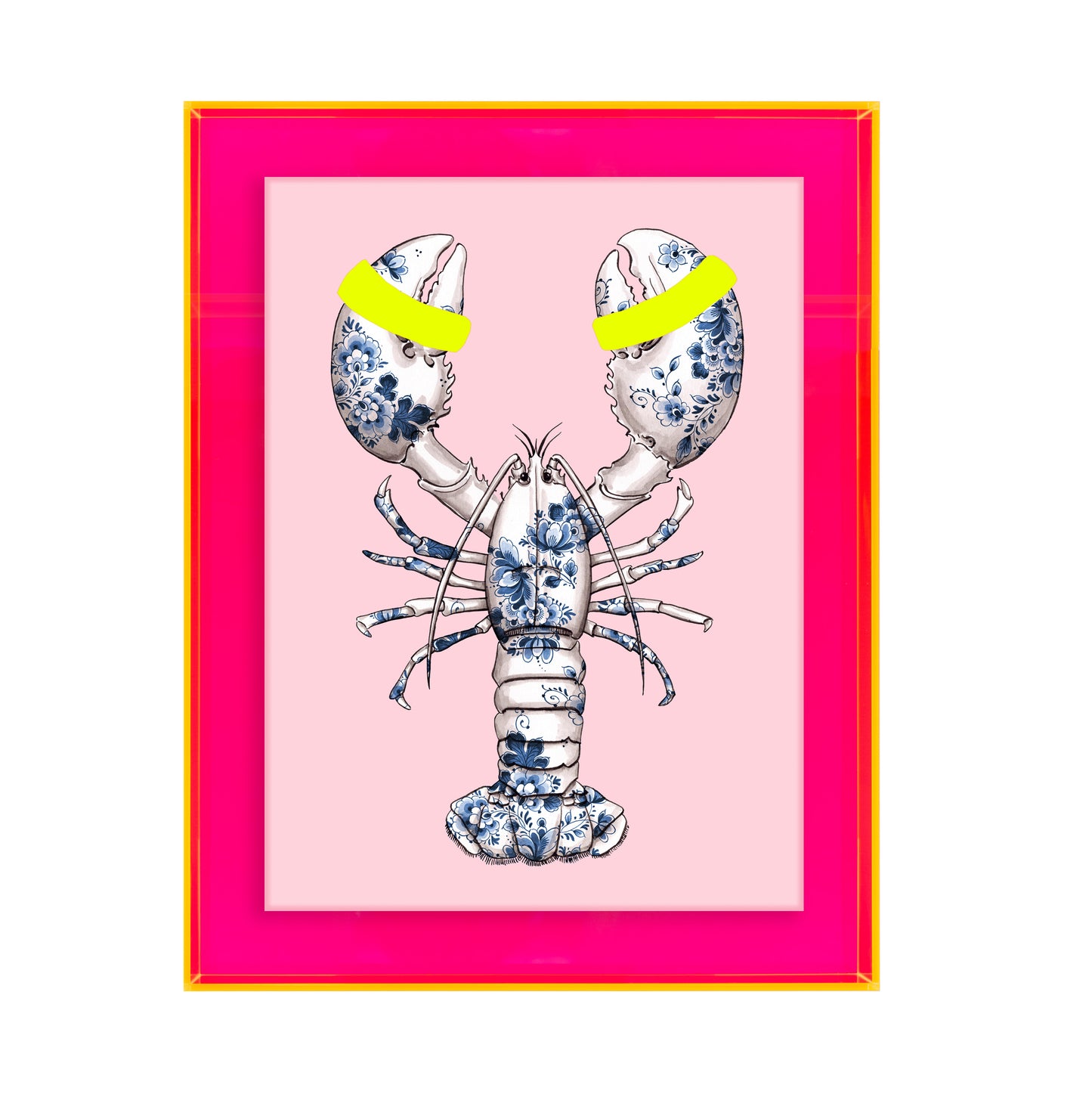 Funky Fish Kreeft roze