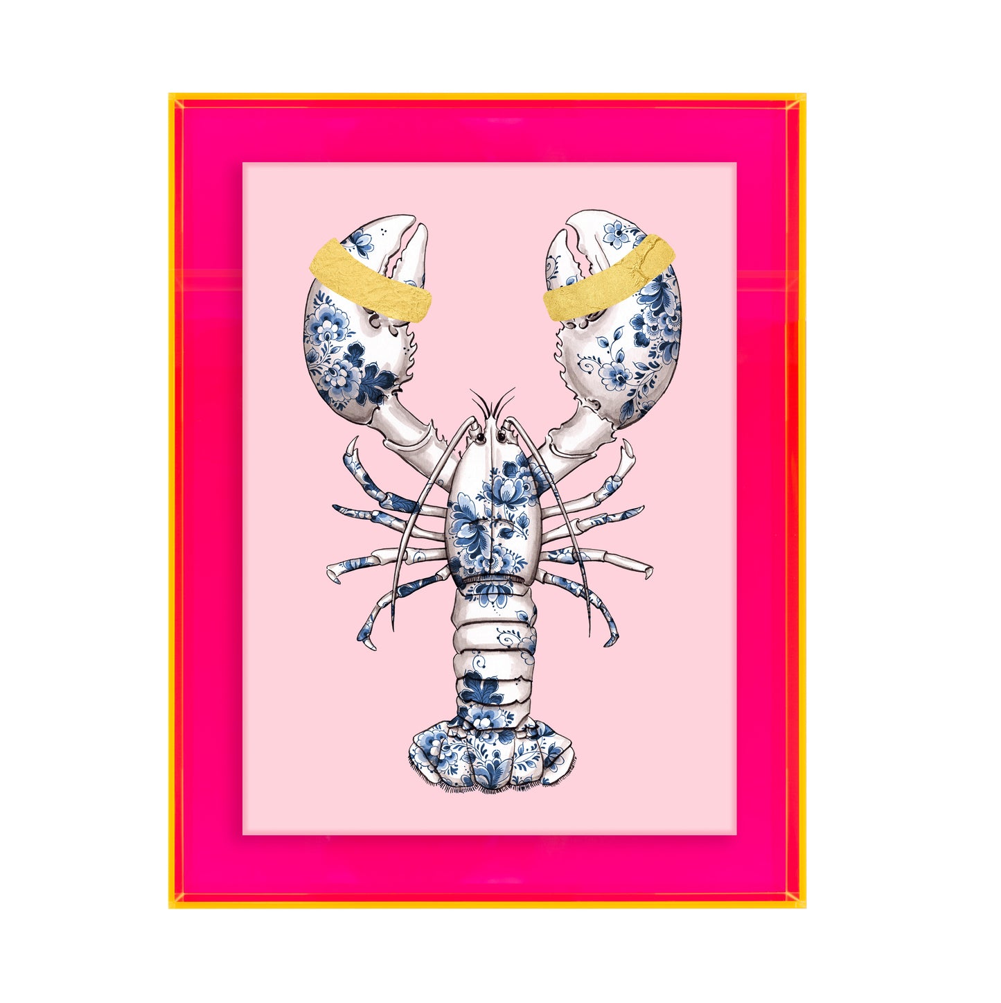Funky Fish Kreeft roze