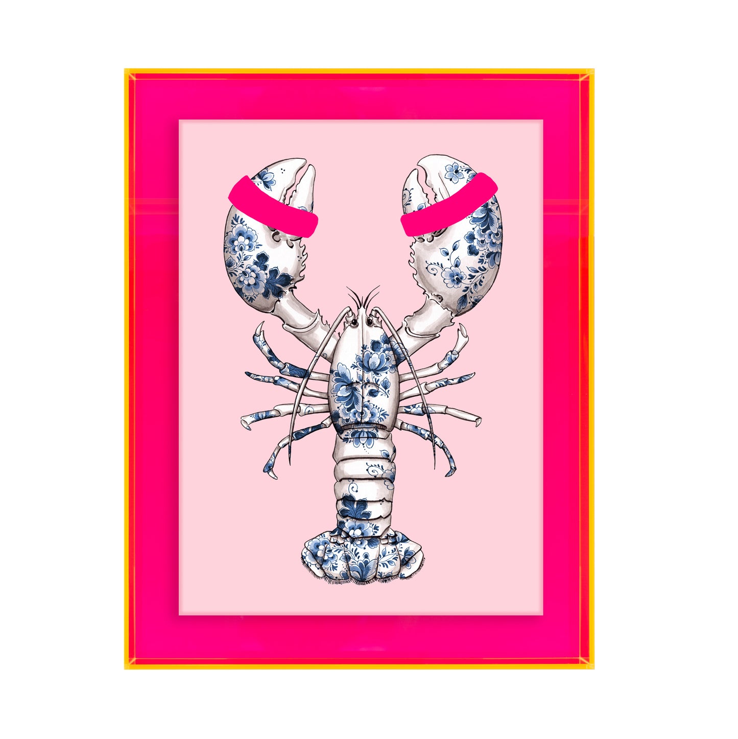 Funky Fish Kreeft roze