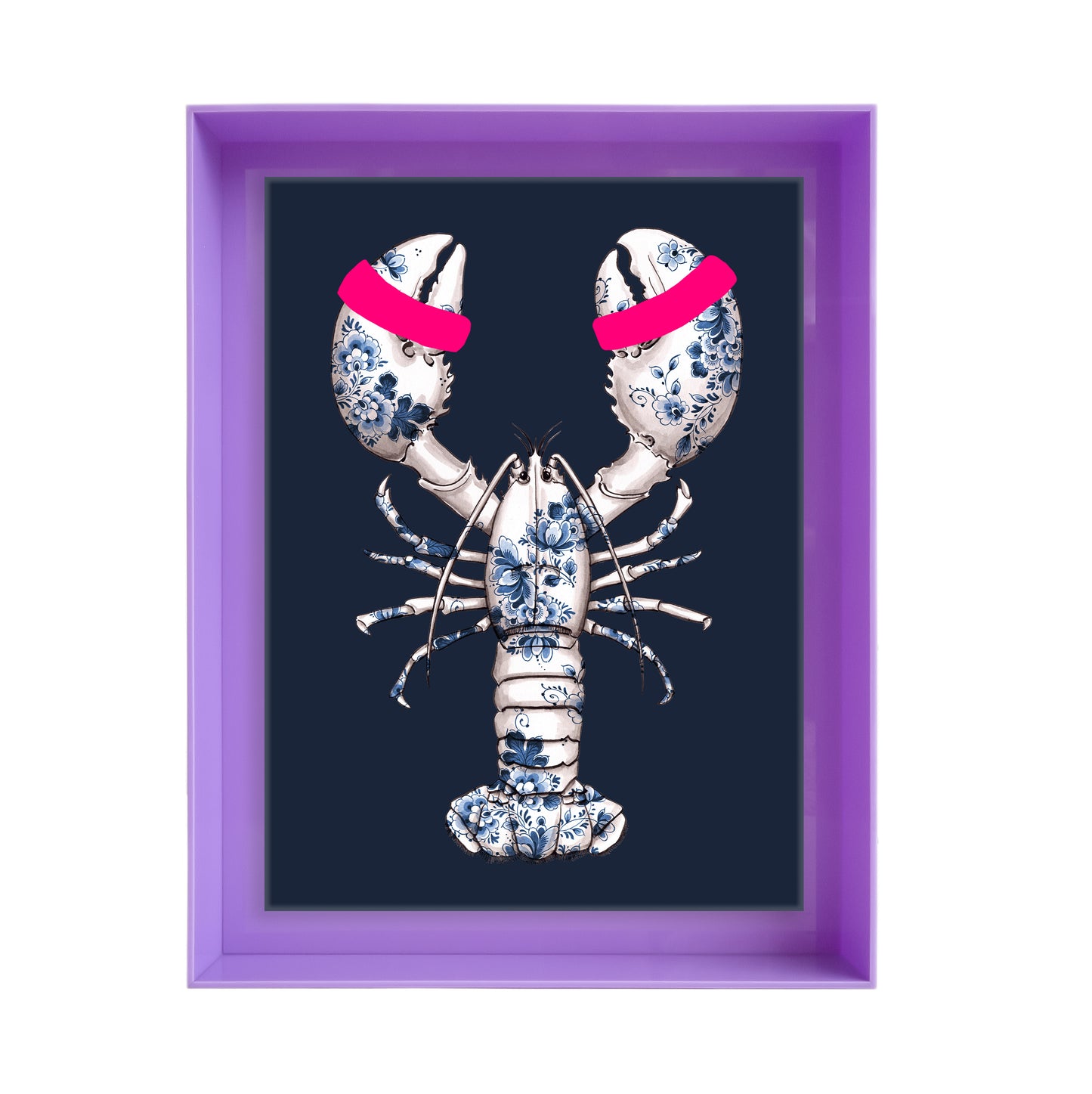 Funky Fish Kreeft blauw