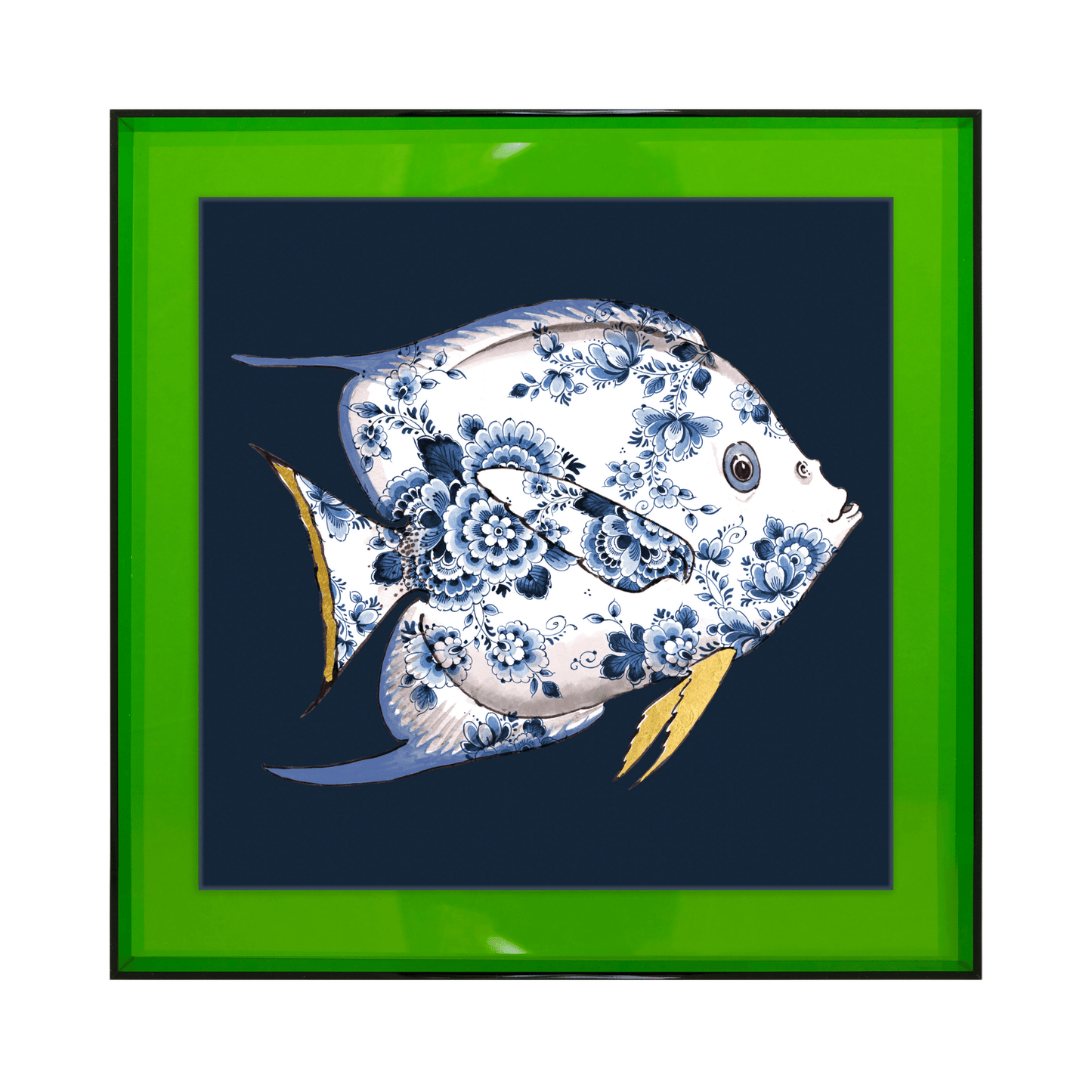 Funky Fish Tropical Blauw