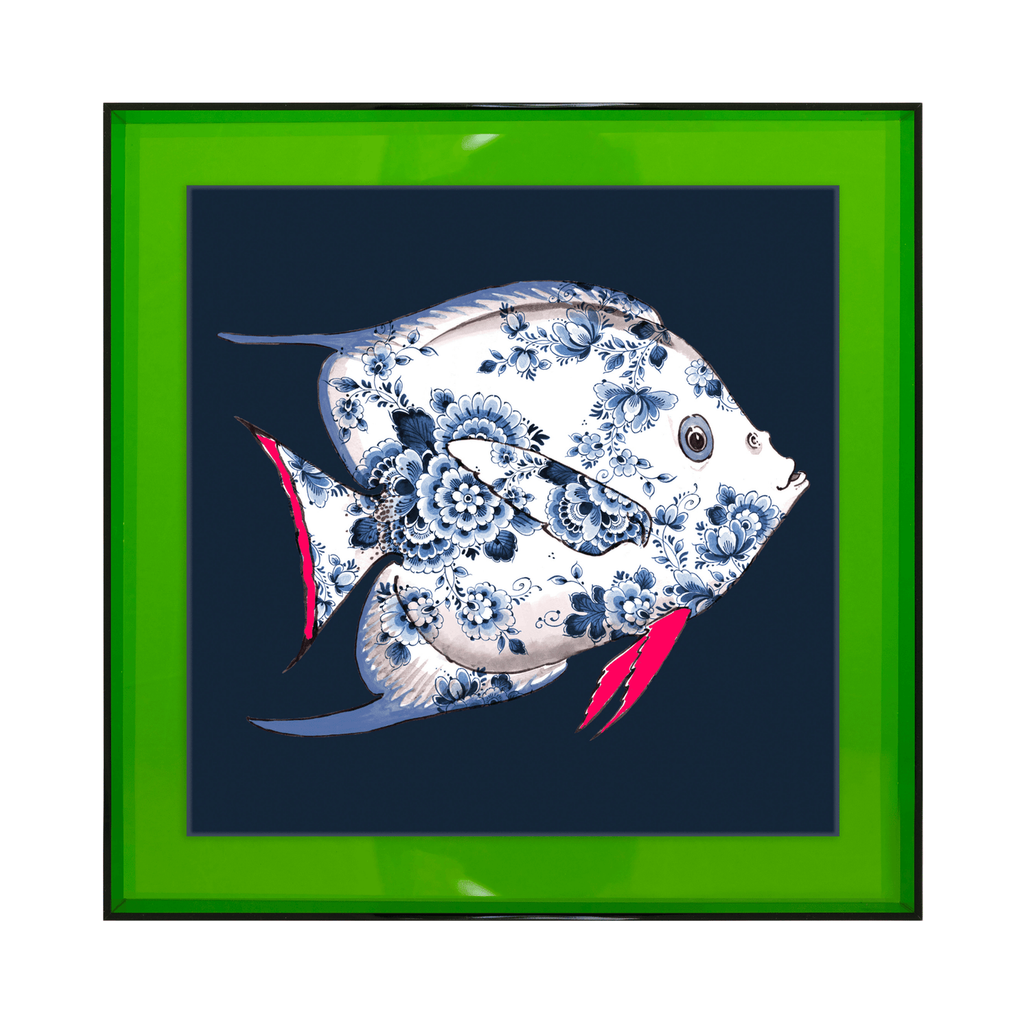 Funky Fish Tropical Blauw