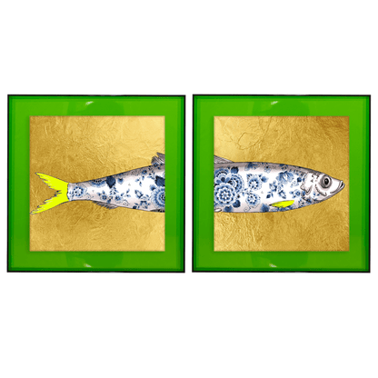 Funky Fish Haring Goud tweeluik