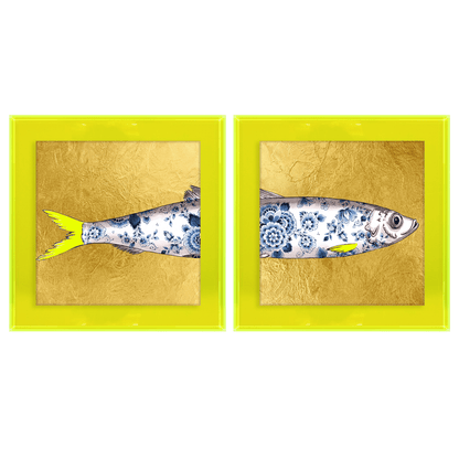 Funky Fish Haring Goud tweeluik