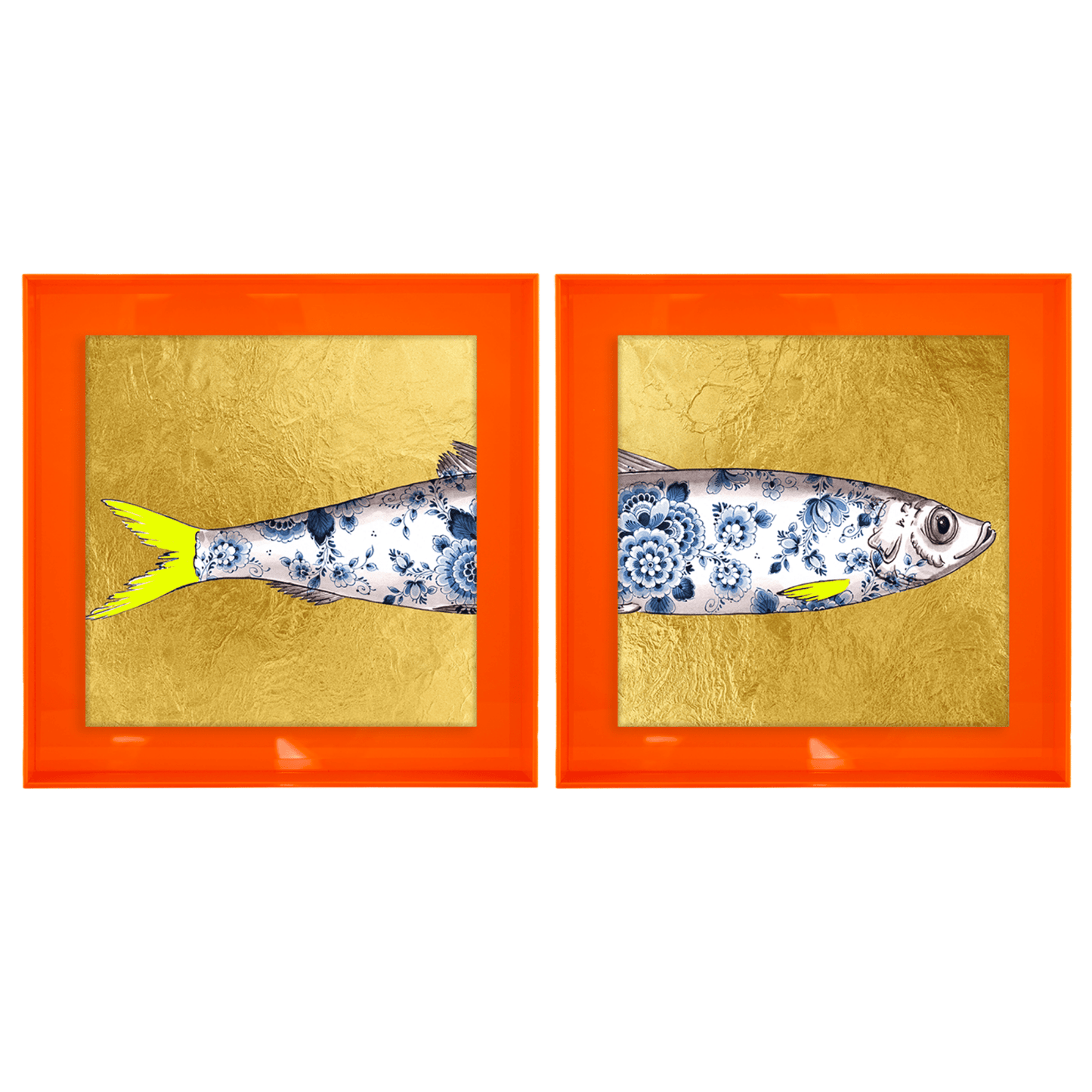 Funky Fish Haring Goud tweeluik