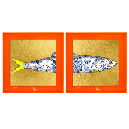 Funky Fish Haring Goud tweeluik