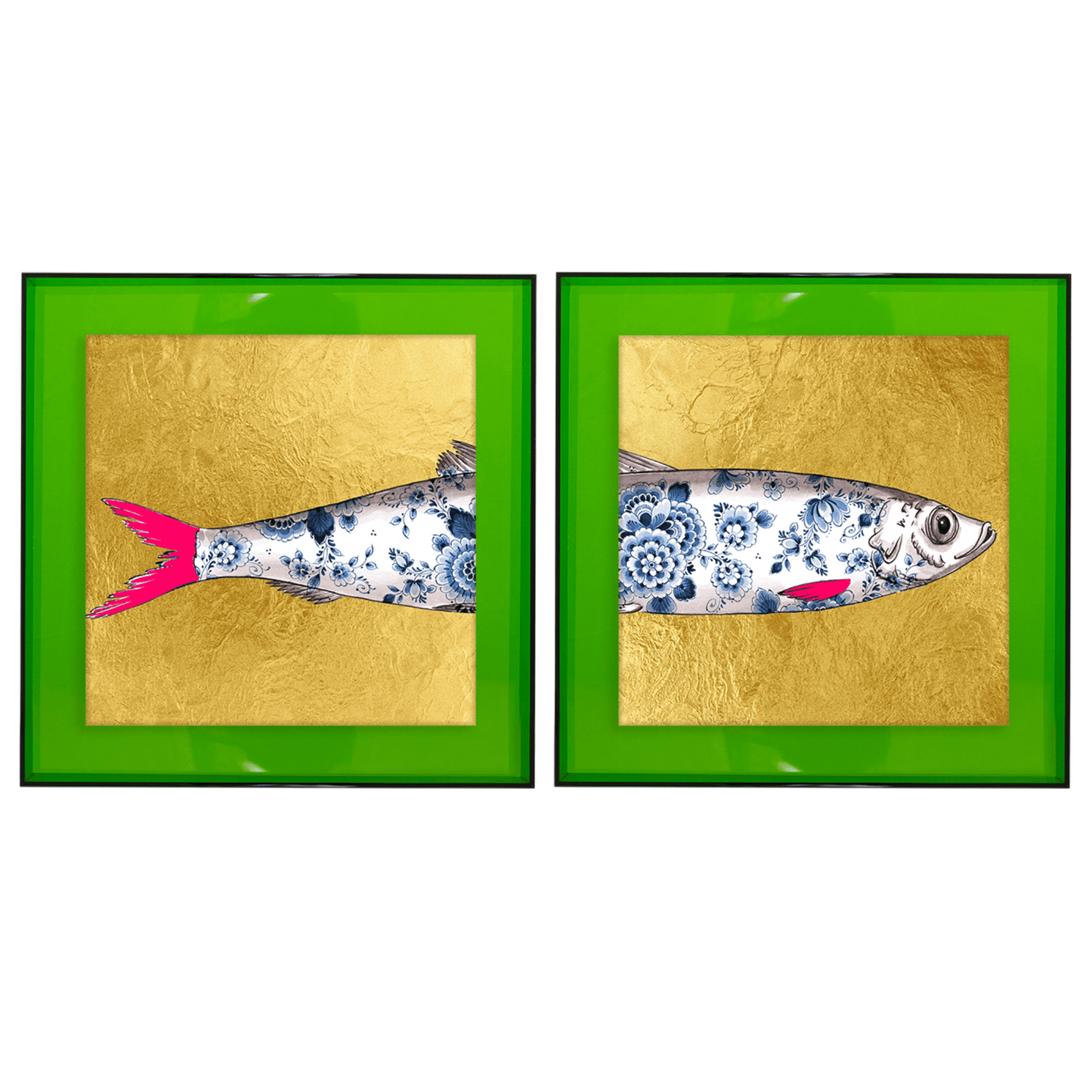 Funky Fish Haring Goud tweeluik