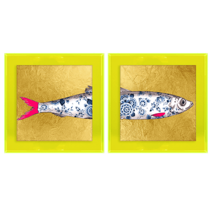 Funky Fish Haring Goud tweeluik