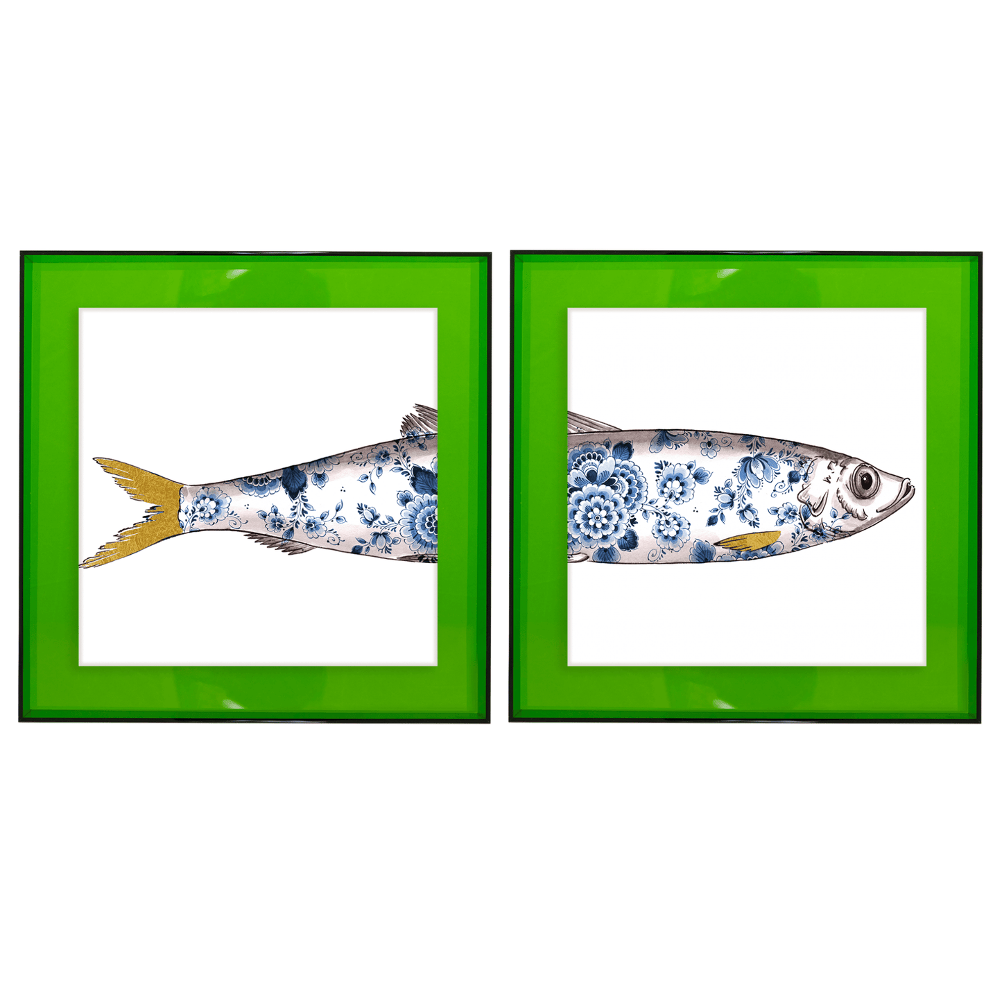 Funky Fish Haring Wit tweeluik