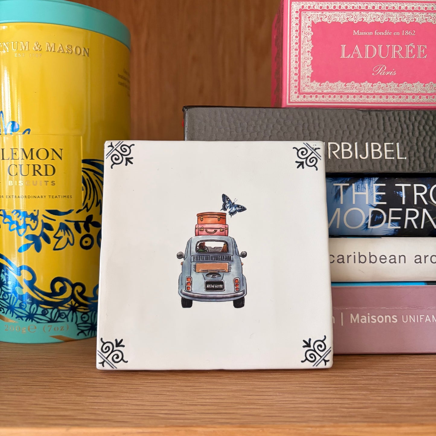 DIY tegel met lijstje Nieuw Huis