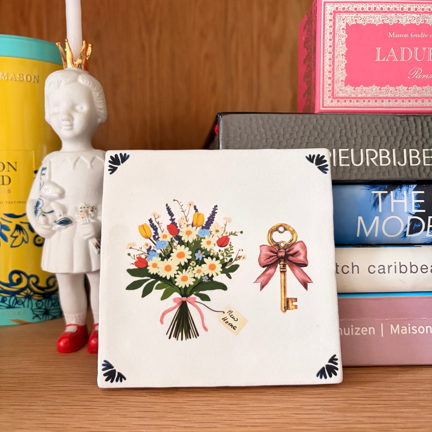 DIY tegel met lijstje Nieuw Huis