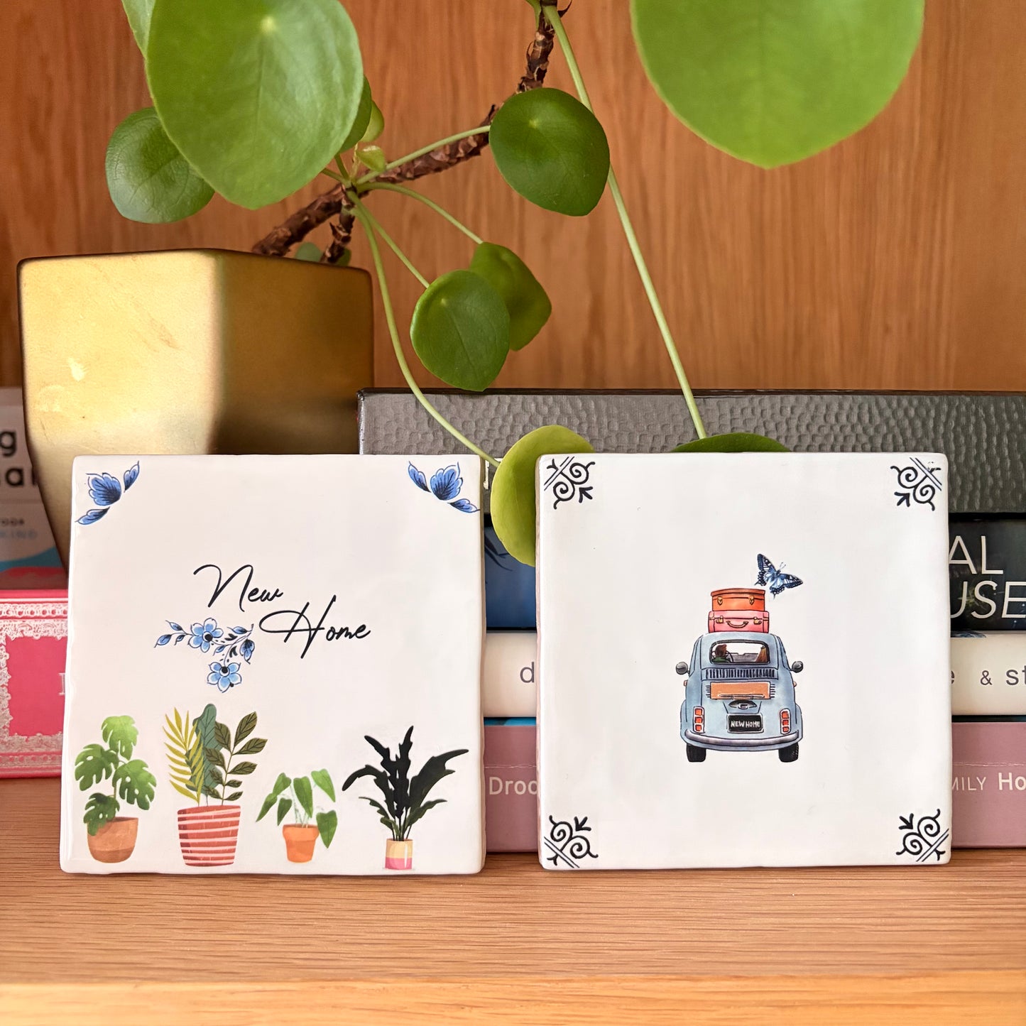 DIY tegel met lijstje Nieuw Huis