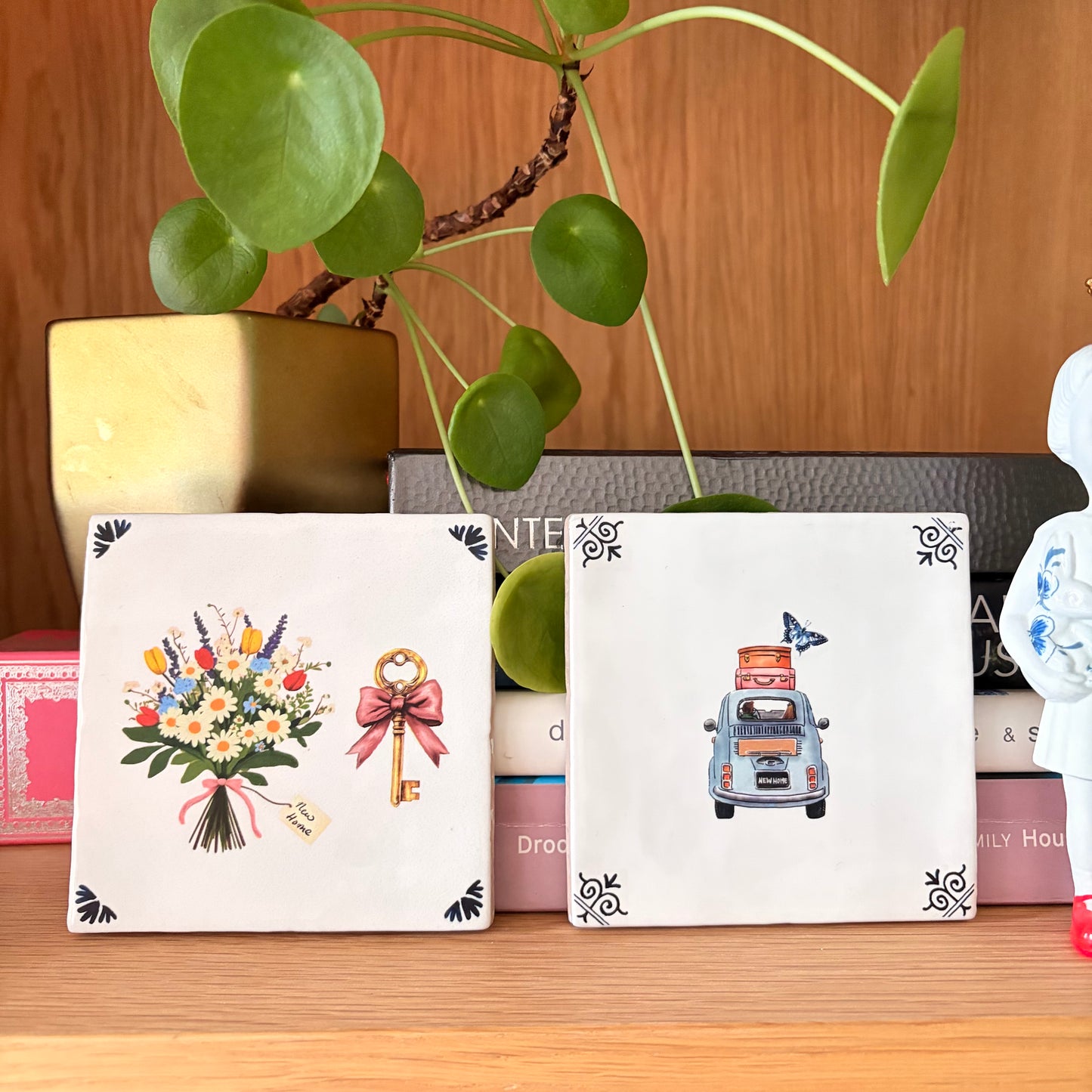 DIY tegel met lijstje Nieuw Huis