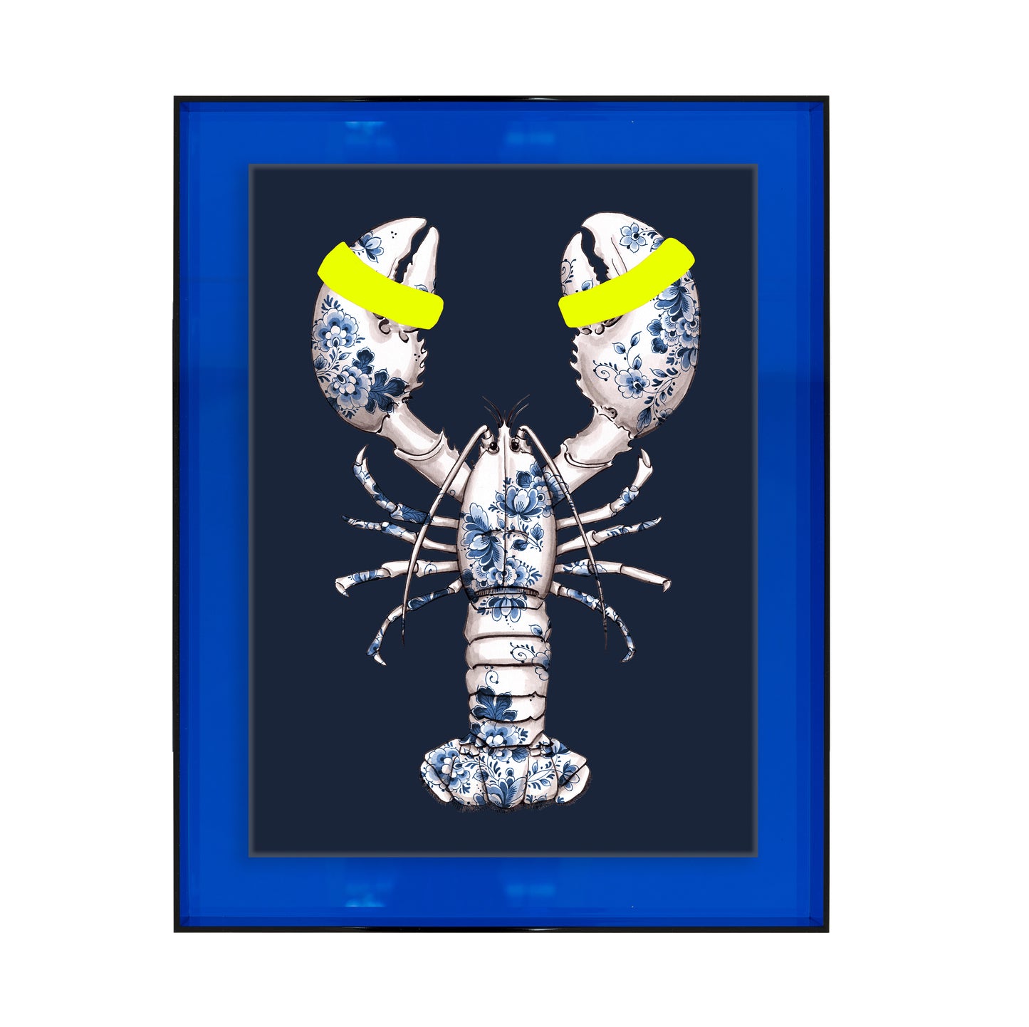 Funky Fish Kreeft blauw