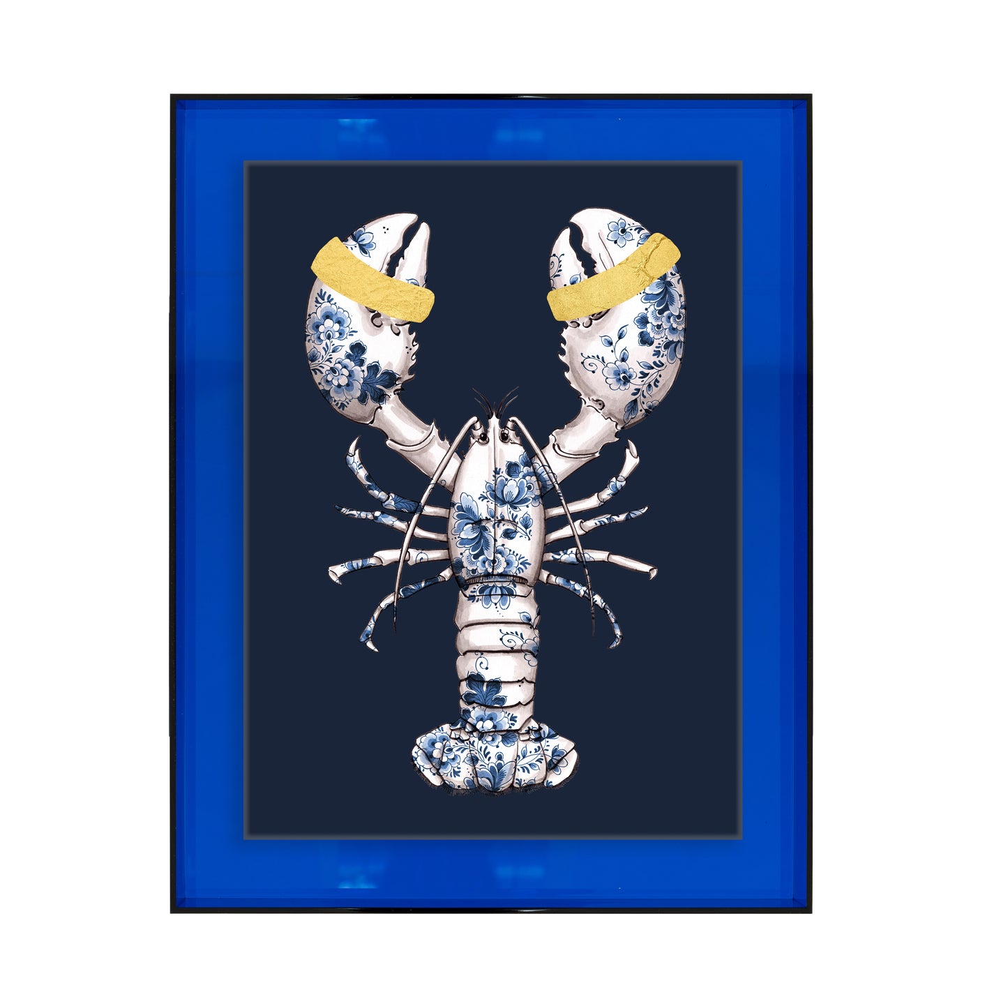 Funky Fish Kreeft blauw