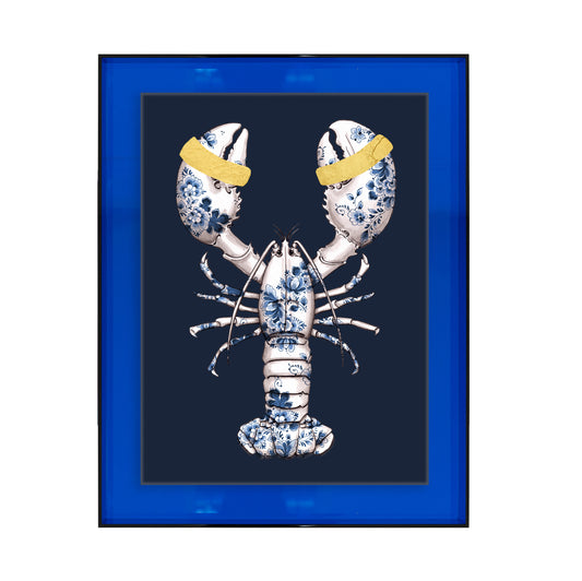 Funky Fish Kreeft blauw
