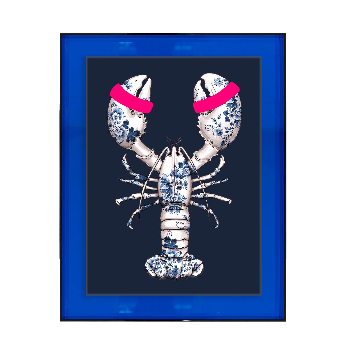 Funky Fish Kreeft blauw