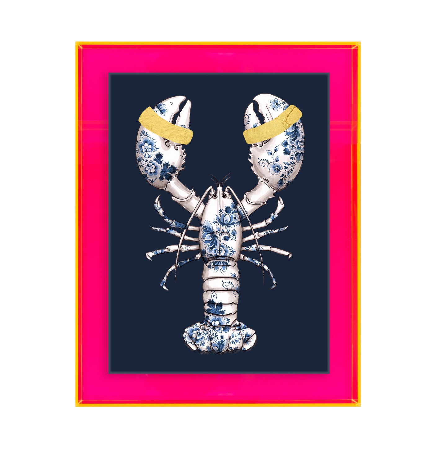 Funky Fish Kreeft blauw