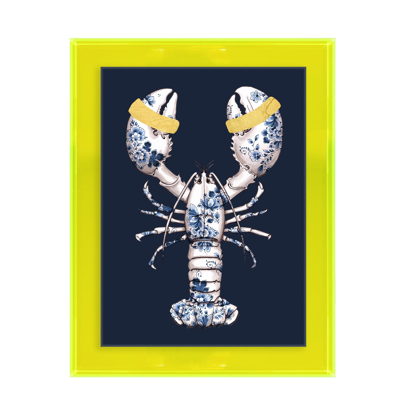 Funky Fish Kreeft blauw