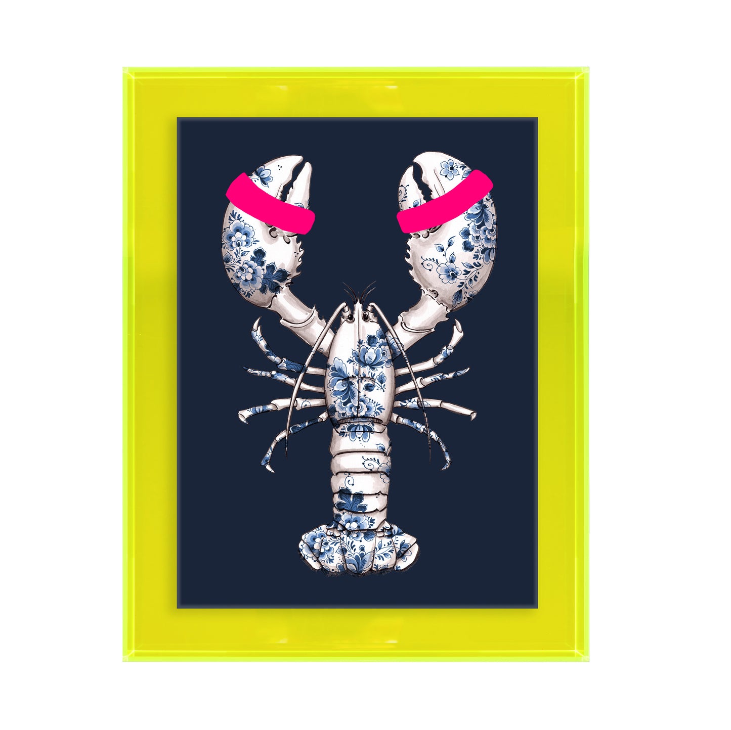 Funky Fish Kreeft blauw