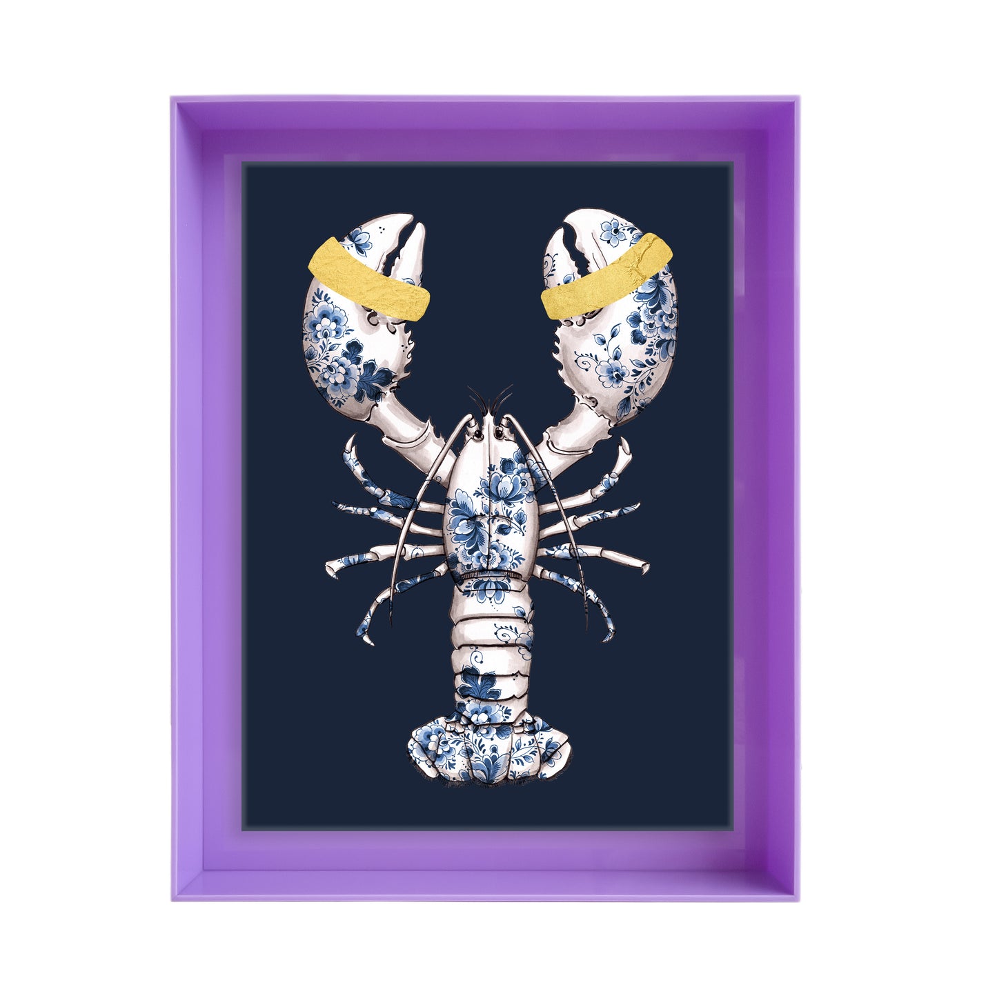 Funky Fish Kreeft blauw