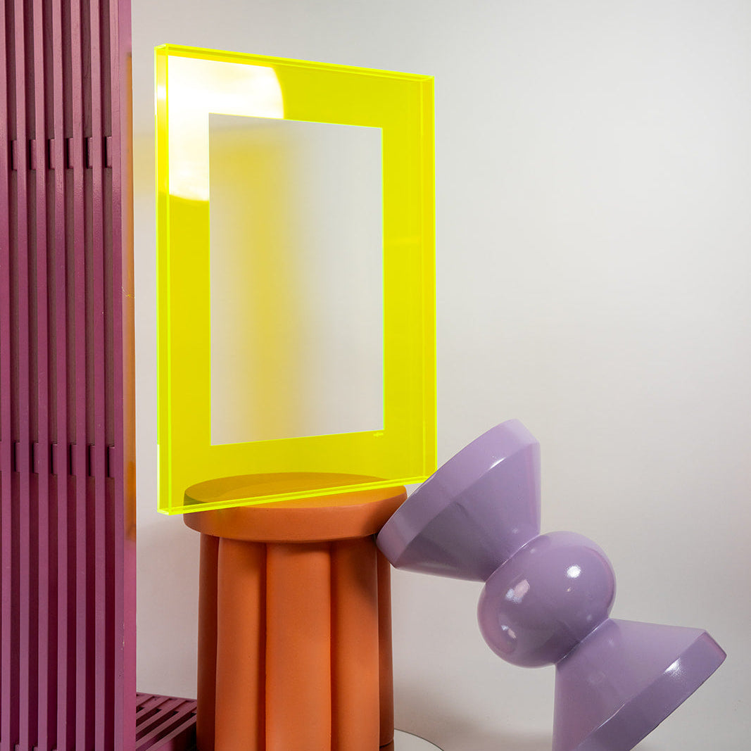 Baklijst (neon) in diverse kleuren 56x76 cm