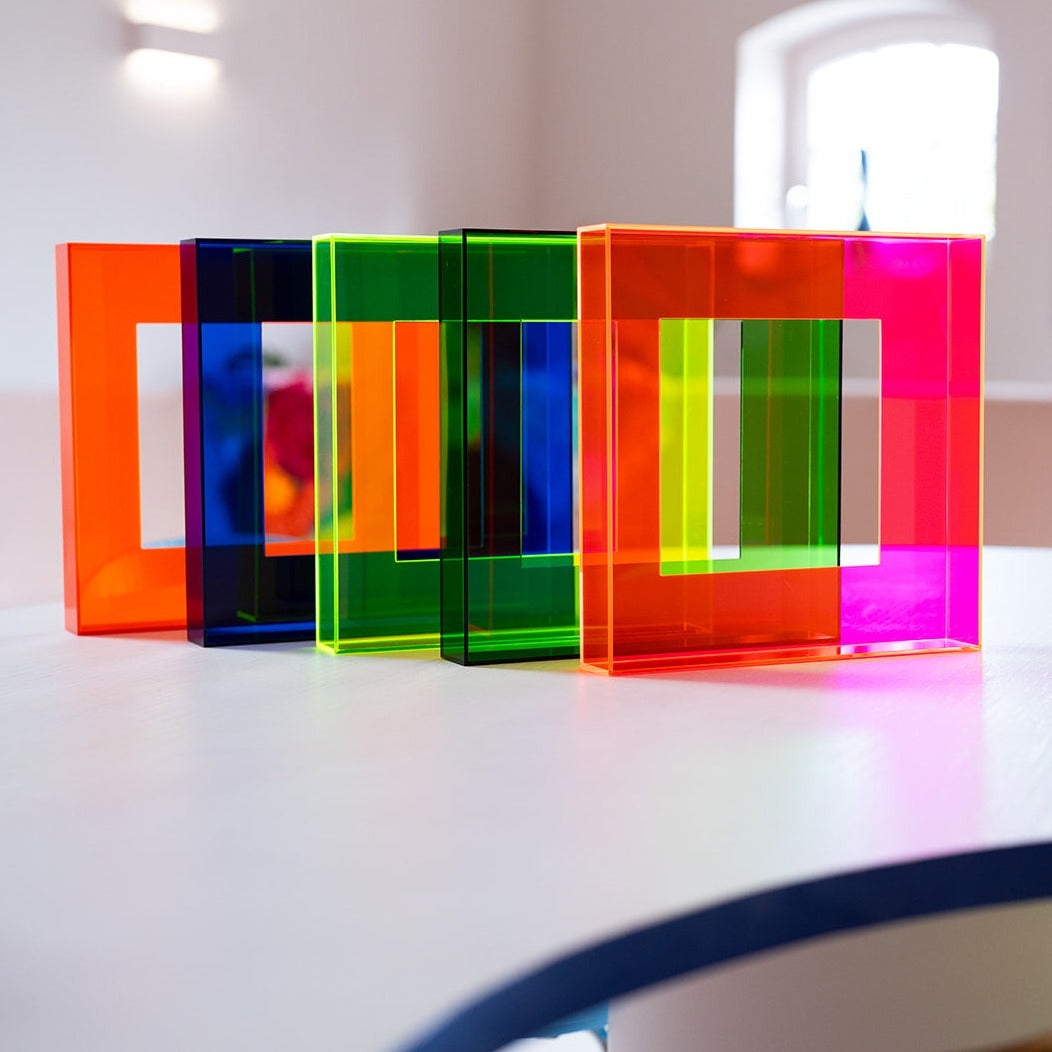 lege baklijsten met diverse (neon) kleuren