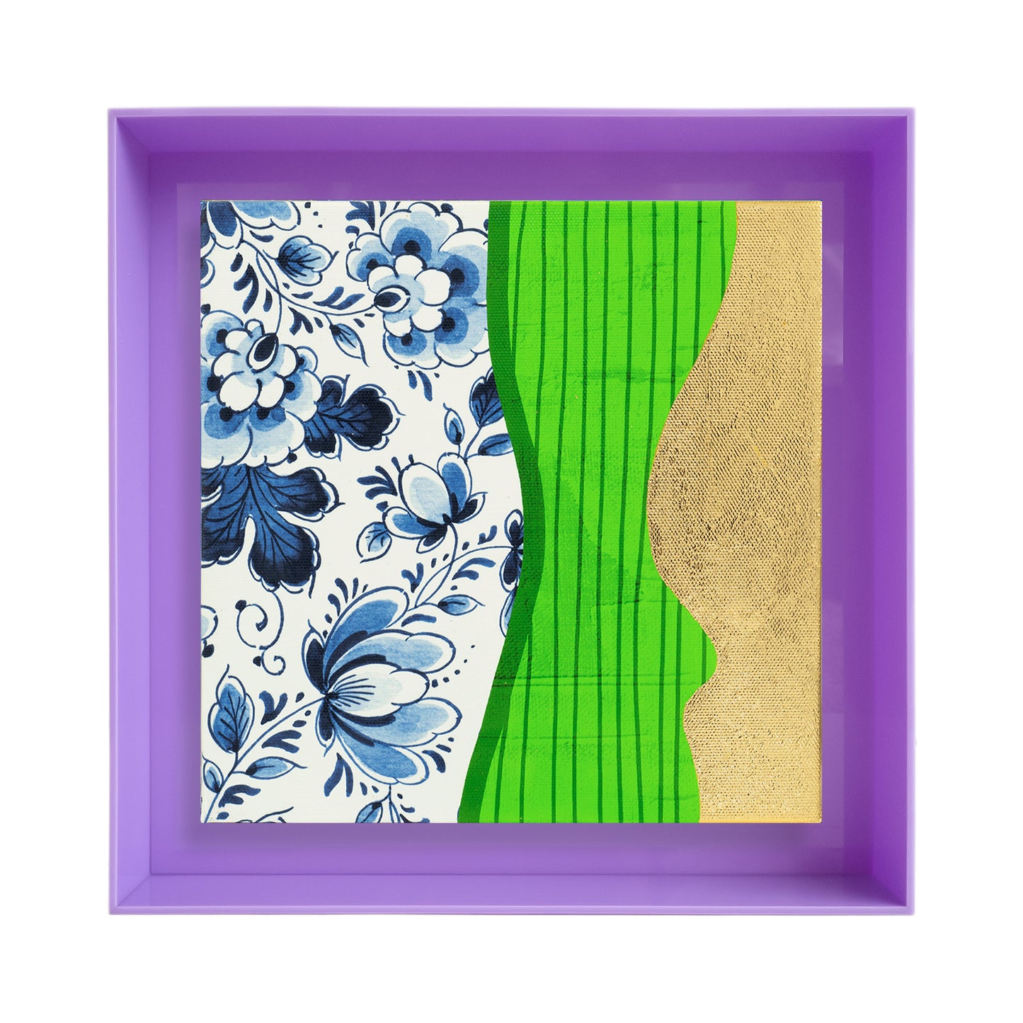 Modern delfts blauw 'groen'