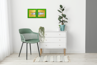 Funky Fish Haring Goud tweeluik