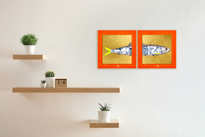 Funky Fish Haring Goud tweeluik