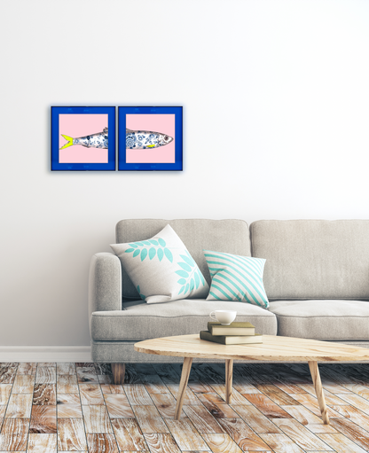 Funky Fish Haring Roze tweeluik