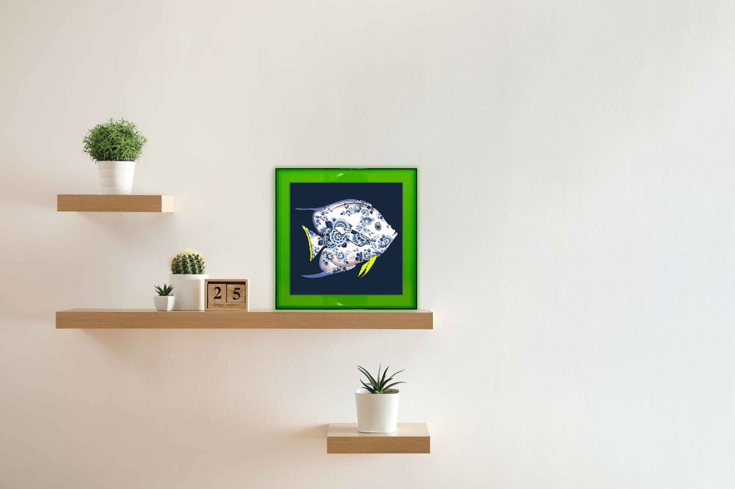 Funky Fish Tropical Blauw